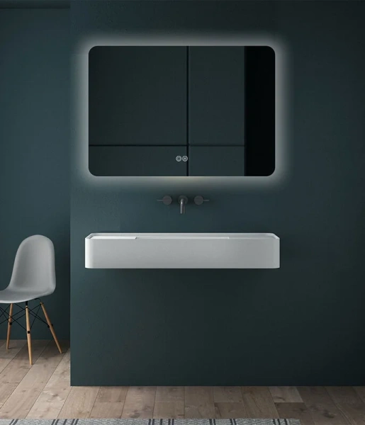 Зеркало с подсветкой Vincea 80 см c сенсорным выключателем и диммером, с функцией антизапотевания, 80 см - фото 5