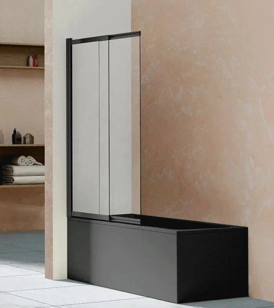 Шторка для ванны Vincea VSB-1E100C 100х145 см раздвижная