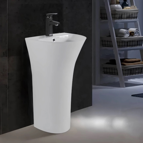 Раковина напольная Ceruttispa Simona 48 см белая - фото 2