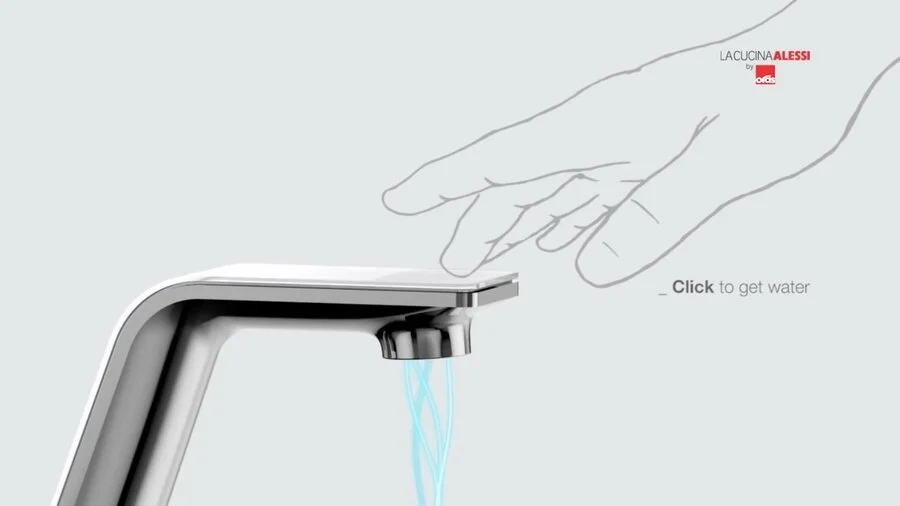 Смеситель для раковины Oras Alessi Sense 8710F, прямоугольная форма - фото 5