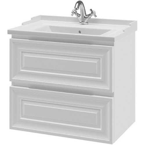 Тумба под раковину подвесная Caprigo Ponza 70 см Bianco - фото 1