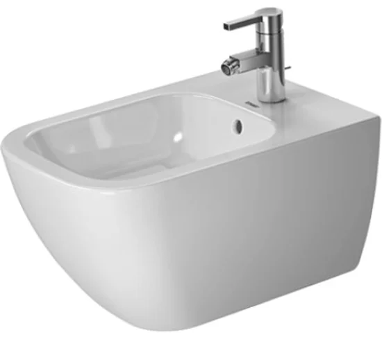 Биде подвесное Duravit Happy D.2 белое - фото 1