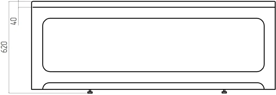 Экран фронтальный Акватек Мия 165 см белый, нет в наличии index_1 - фото 4