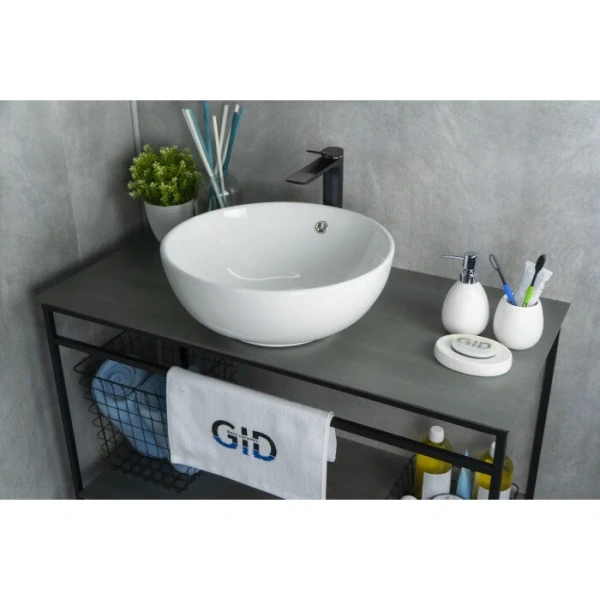 Раковина GID Esfera N9003a 43 см круглая, 45 см - фото 6
