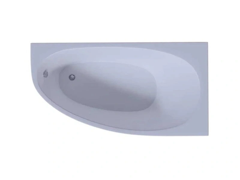 Ванна акриловая Акватек Дива 160х90 см левая, без гидромассажа, асимметричные - фото 4