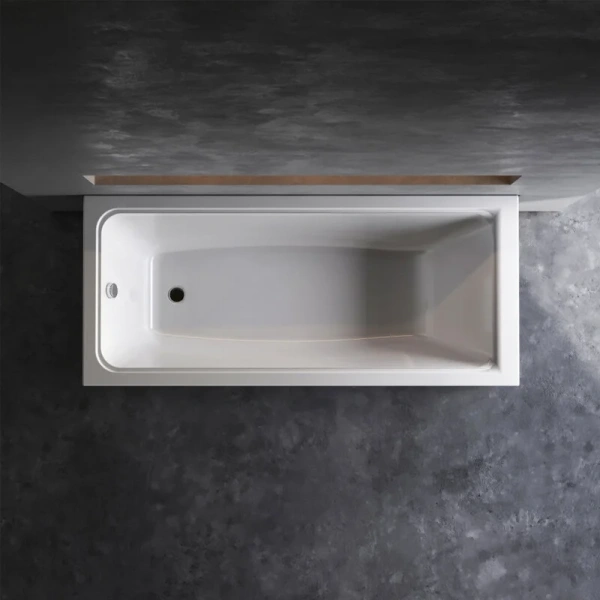 Ванна акриловая Am.Pm Gem 160х70 см приставная, акриловые - фото 2