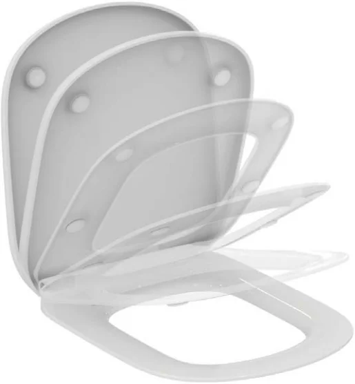 Крышка-сиденье с микролифтом Ideal Standard Tesi белая - фото 4