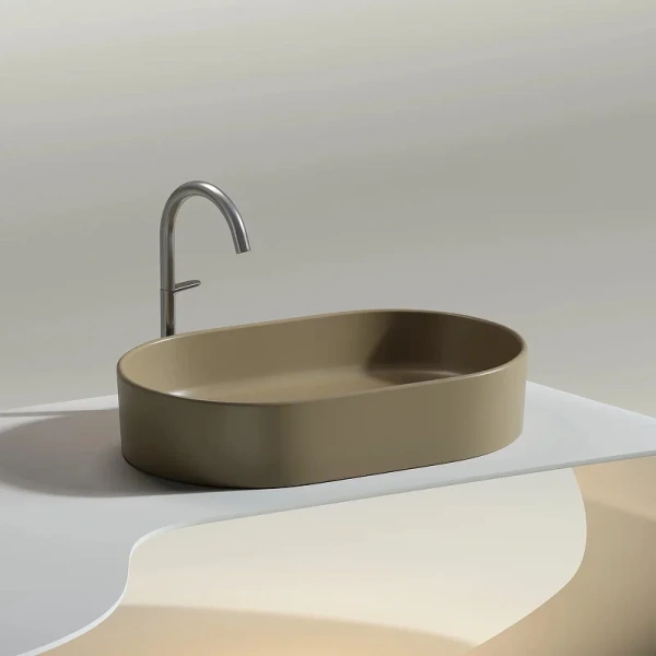 Раковина Ceramica Nova Element 60 см капучино, из санфарфора - фото 7