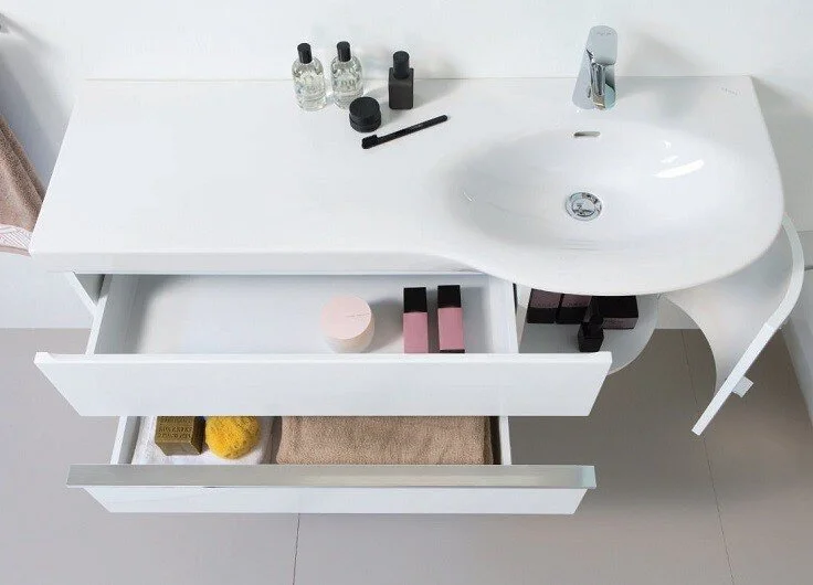 Тумба под раковину подвесная Laufen Case 85 см белый матовый, белая - фото 7