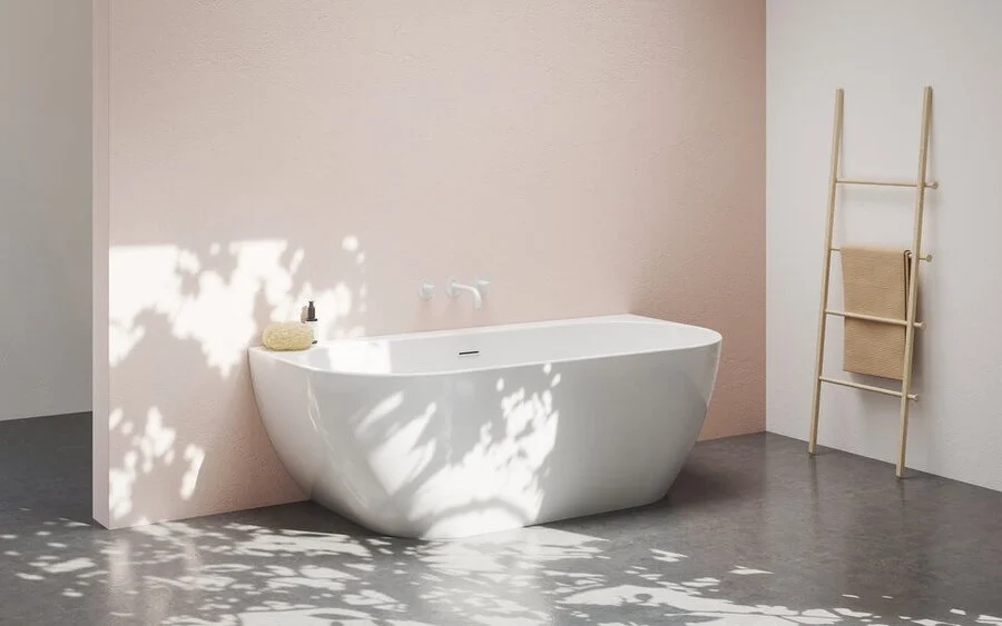 Ванна акриловая Ravak Freedom W XC00100045, 169 x 80 см, белая, слив-перелив белый, белые - фото 8