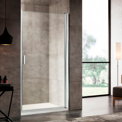 Душевая дверь в нишу River Bosfor 90 см матовое стекло - фото 2