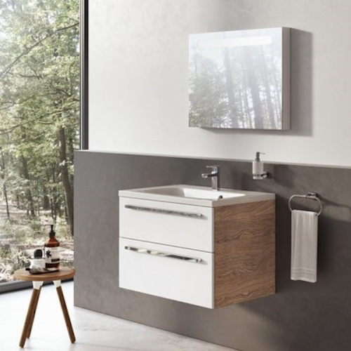 Зеркало для ванной Ravak Chrome 70 см  , современные, hi-tech - фото 3