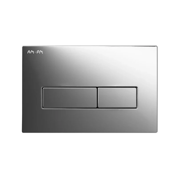 Инсталляция для унитаза Am.Pm ErgoFit клавиша глянцевый хром, кнопки прямоугольные - фото 4