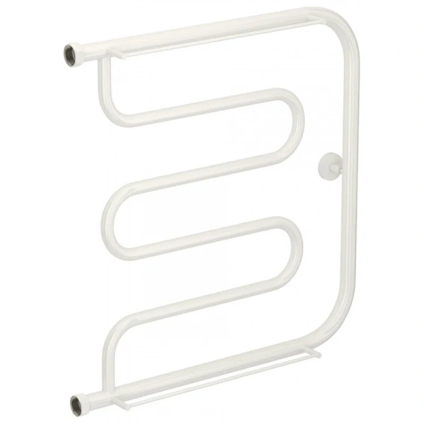 Полотенцесушитель водяной Сунержа Лира+ 60x60 см белый - фото 1