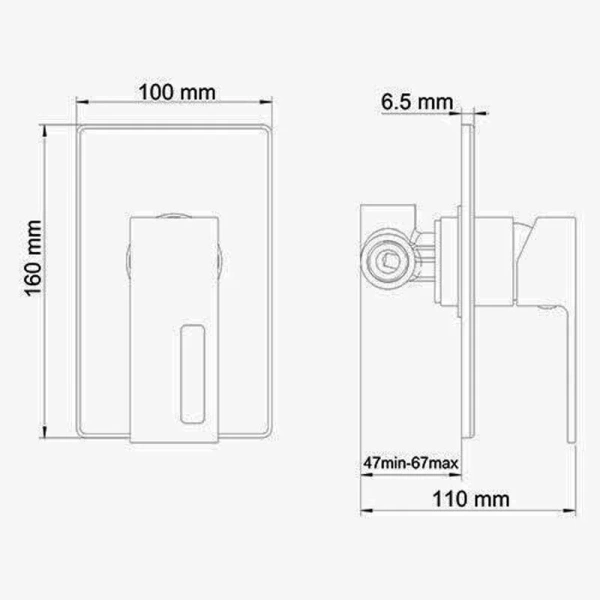 Гигиенический душ со смесителем WasserKRAFT Alme хром - фото 4