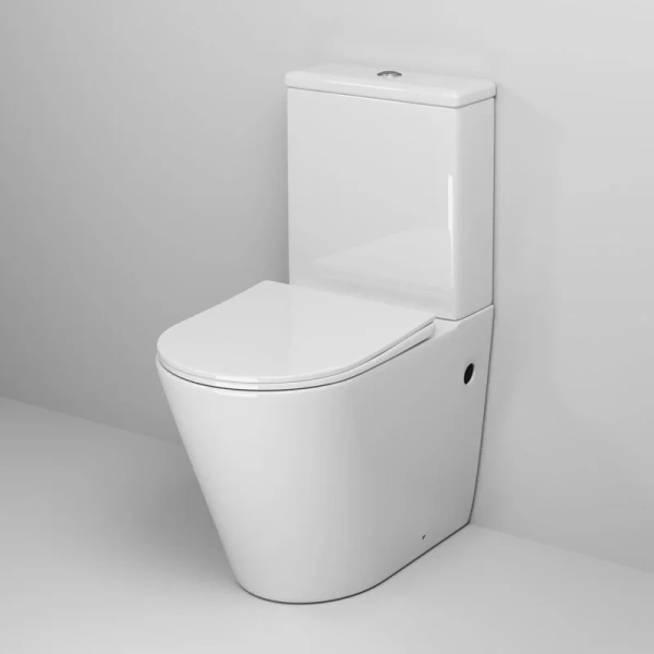 Унитаз компакт Grossman Color безободковый белый, безободковые, сиденье с микролифтом , с антивсплеском, компакт, низкие - фото 5