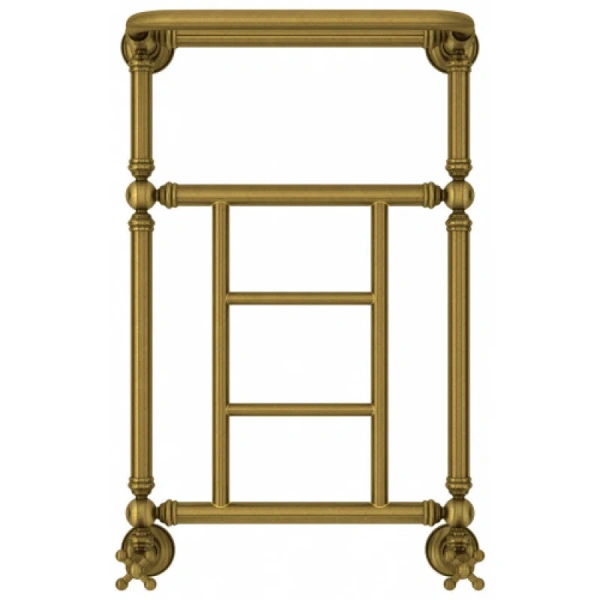 Полотенцесушитель водяной Сунержа Ренессанс 40х66 см состаренная бронза - фото 3