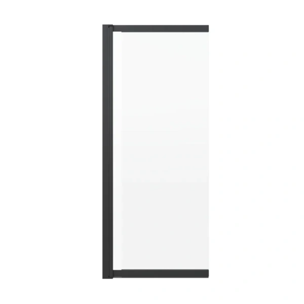 Шторка для ванны Berges River S Slider Black 98х145 см прозрачное стекло, профиль черный, стеклянные - фото 7