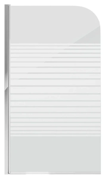 Шторка для ванны Grossman 80х140 см распашная - фото 1