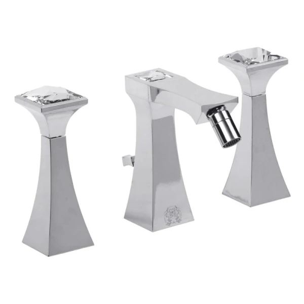 Смеситель для биде Migliore Opera 190 с кристаллами Swarovski - фото 1