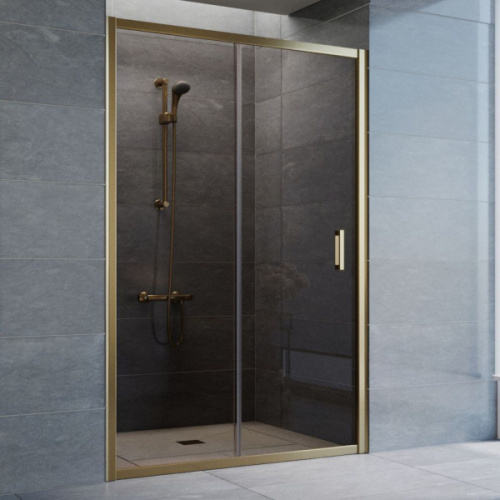 Душевая дверь стекло бронза Vegas-glass ZP 130 05, современные, hi-tech - фото 2