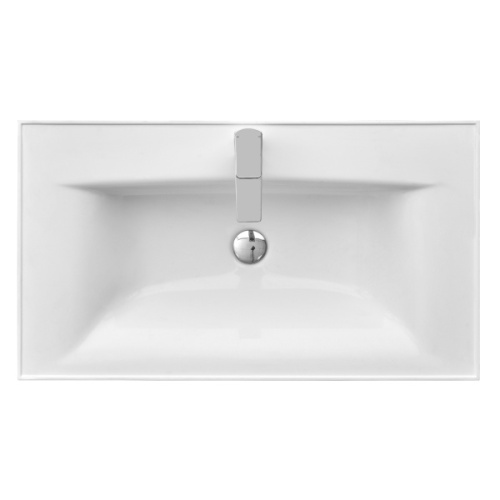 Раковина мебельная Акватон Айрис 80 см белая, в наличии - фото 2