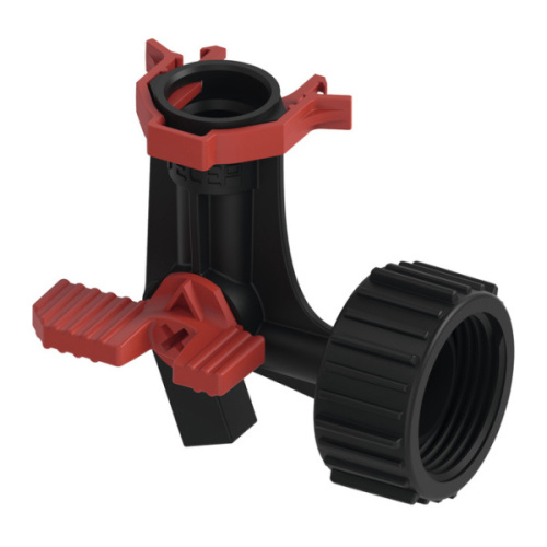 Запорный ходовой вентиль Tece TECEbase черный - фото 1