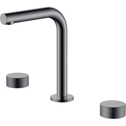 Смеситель для раковины Boheme Stick графит глянец - фото 6