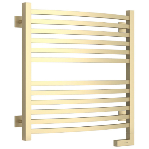 Полотенцесушитель электрический Сунержа Аркус 2.0 60х60 см матовая шампань, тэн правый - фото 20