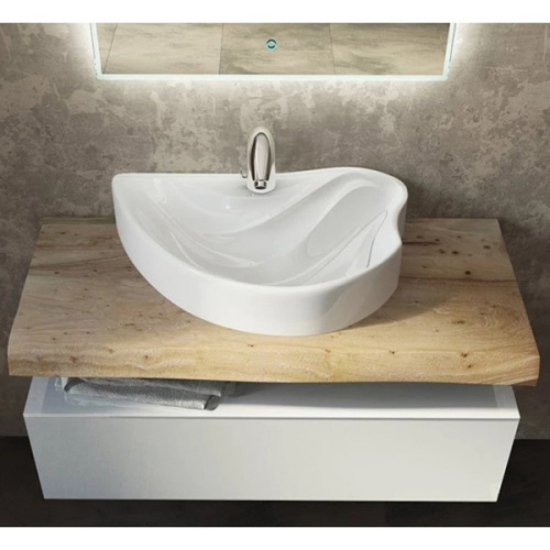 Раковина Velvex Felay 60 см белая - фото 2