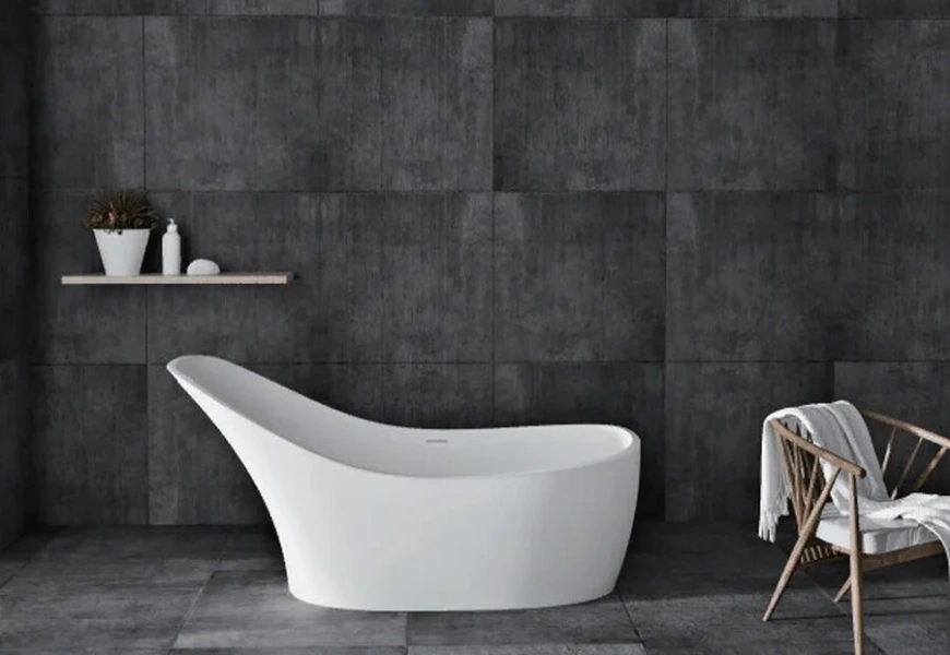 Ванна из искусственного камня NTBagno Mont Blanc NT302, 167 х 74 см, овальные - фото 5