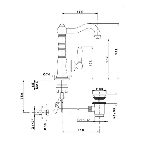 Схема, для раковины - фото 2