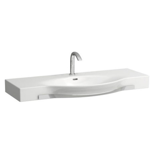 Раковина Laufen Palace 120 см с полотенцедержателем, с 1 отверстием для смесителя - фото 1