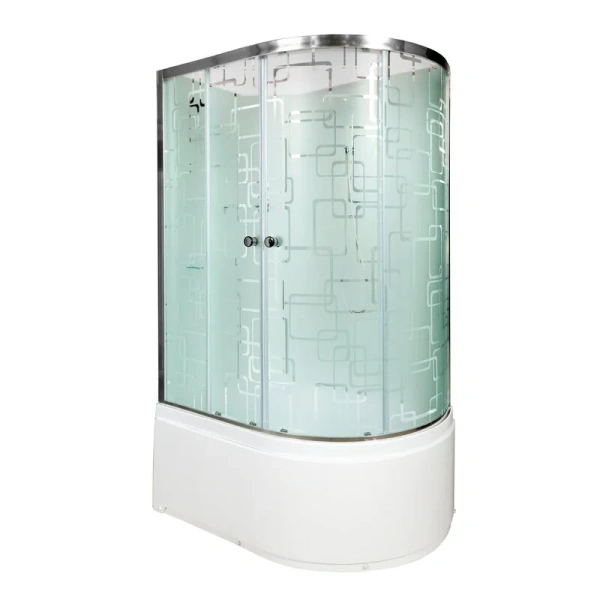 Душевая кабина Deto EM 110x80 см без крыши - фото 1