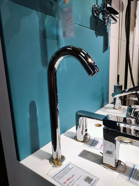 Смеситель для раковины Damixa Scandinavian Pure 360280 сенсорный, на столешницу - фото 6