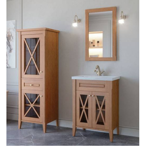 Тумба с раковиной напольная Caprigo Napoli Promo 60 см массив бука, в наличии, по запросу - фото 2