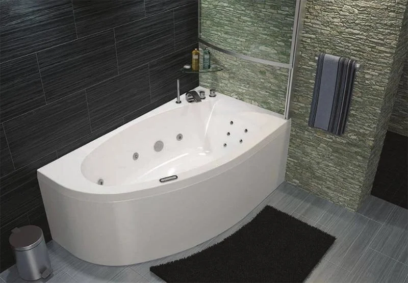 Акриловая ванна Eurolux Bergamy, 160 х 90 см, белая, L/R - фото 4