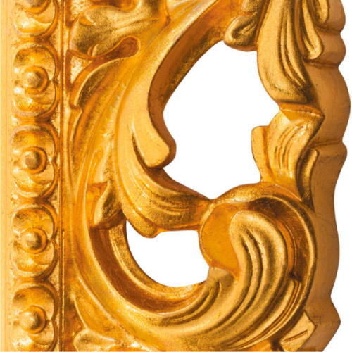 Зеркало овальное с фацетом, цвет поталь золото, Tessoro Isabella 76, по запросу - фото 2