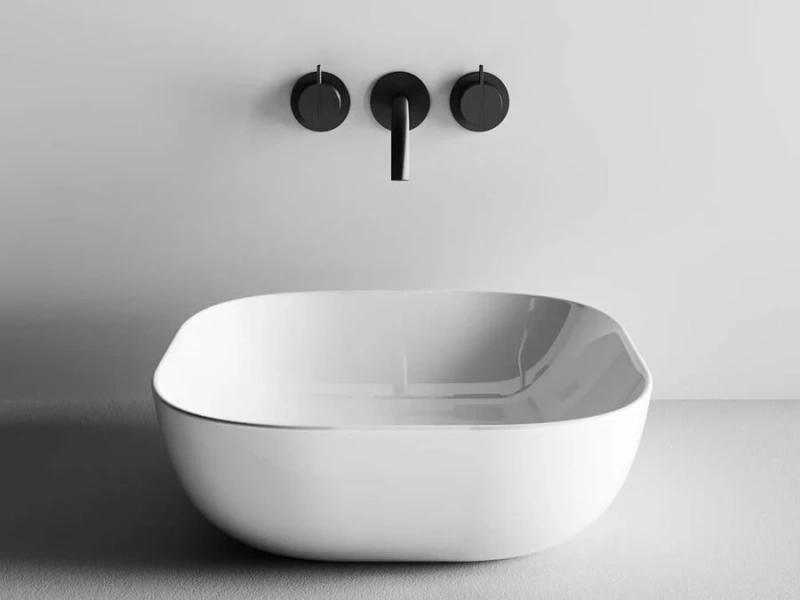 Раковина Ceramica Nova Element 41,5 см накладная, белые - фото 4