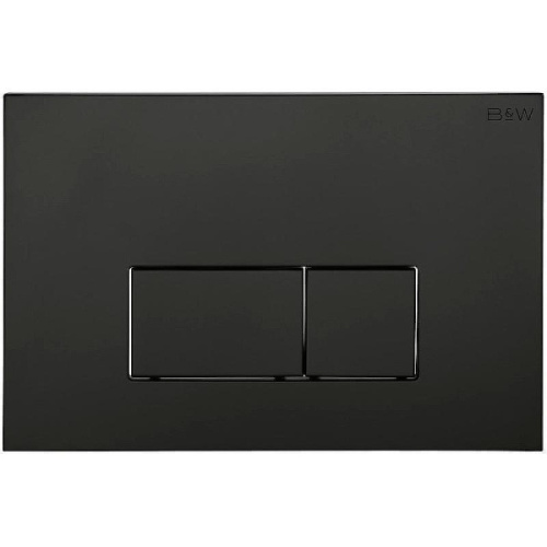 Клавиша смыва Black&White Universe 954 ABS пластик - фото 2