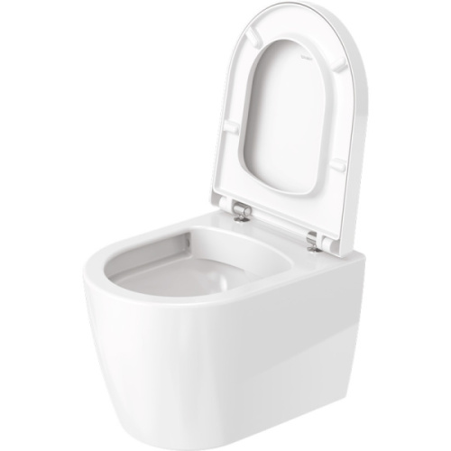 Унитаз подвесной Duravit ME by Starck белый с антибактериальным покрытием - фото 2