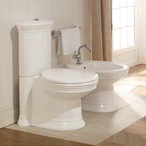 Унитаз, выпуск в стену, цвет белый, покрытие Ceramic Plus, Villeroy & Boch Amadea - фото 4