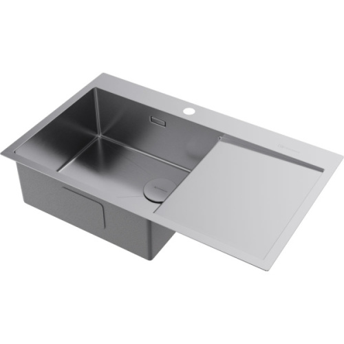 Мойка для кухни Omoikiri Akisame 86-IN-L 86 см левая нержавеющая сталь - фото 2
