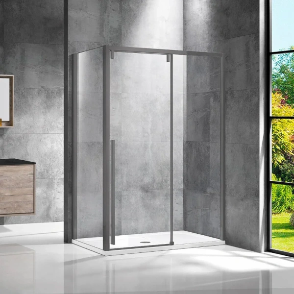 Душевой уголок Vincea Lugano VSR-1L9013CL 130x90 см стекло прозрачное