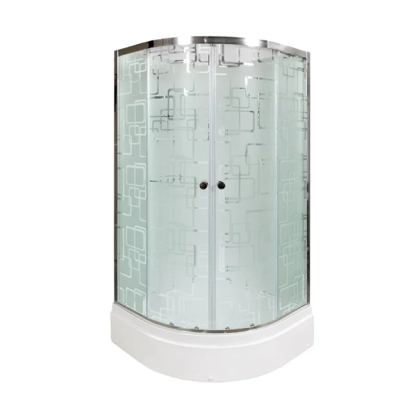 Душевая кабина Deto EM 100x100 см четверть круга - фото 3