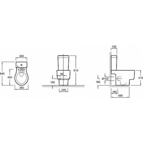 Унитаз компакт Jacob Delafon Formilia напольный - фото 2