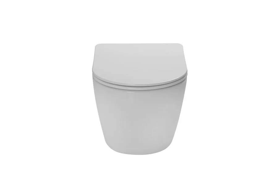 Унитаз подвесной Vincea Globo белый, недорогие, безободковые, сиденье с микролифтом , с антивсплеском - фото 5