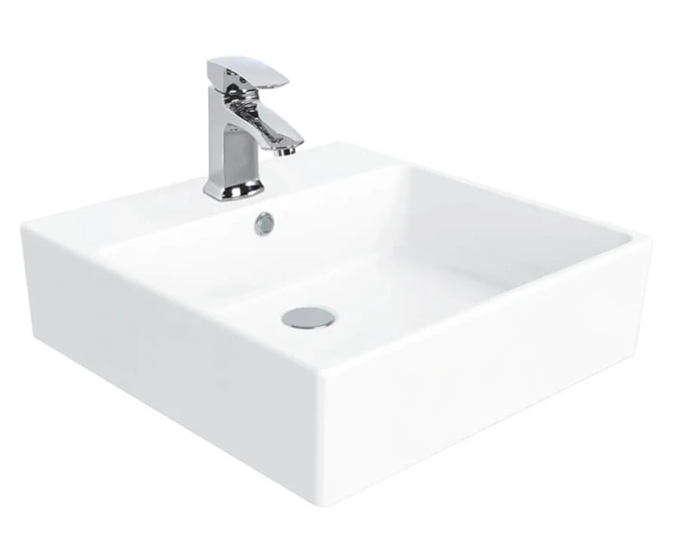 Раковина Creavit Next 50 см квадратная - фото 1