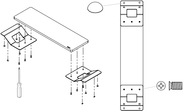 Полочка на ванну Riho бамбуковая - фото 4