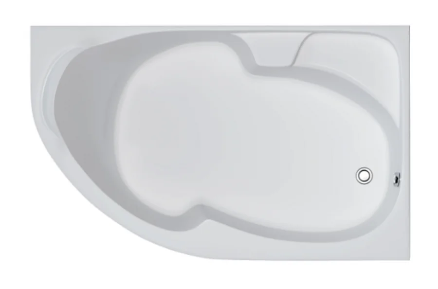 Ванна акриловая Creto Doris 14-15090L/14-15090R, 150 x 90, левая/правая, белый - фото 3
